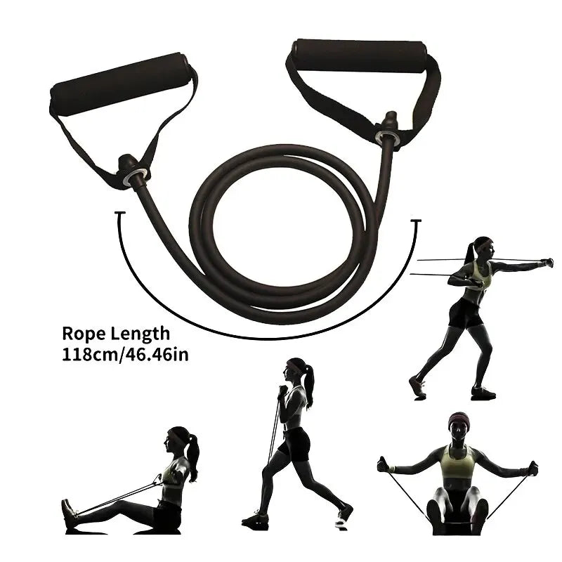 Resistance Workout Bands With Handles