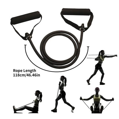Resistance Workout Bands With Handles