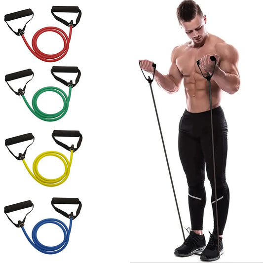 Resistance Workout Bands With Handles