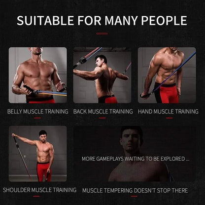 Resistance Workout Bands With Handles