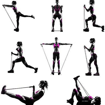 Resistance Workout Bands With Handles