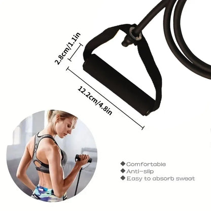 Resistance Workout Bands With Handles